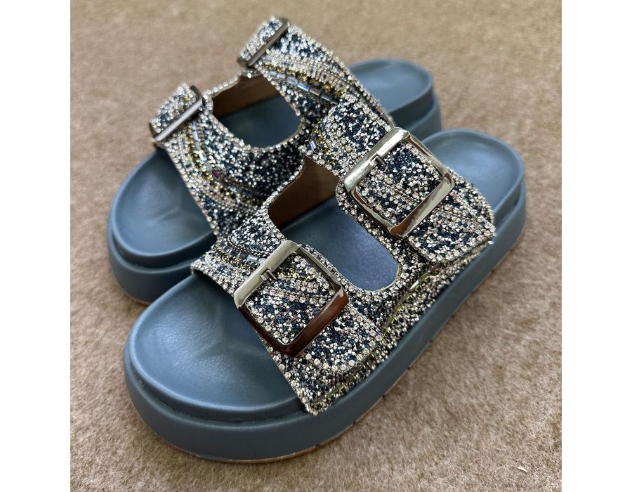 Flatform Aurora Azul | KUENTO SHOES