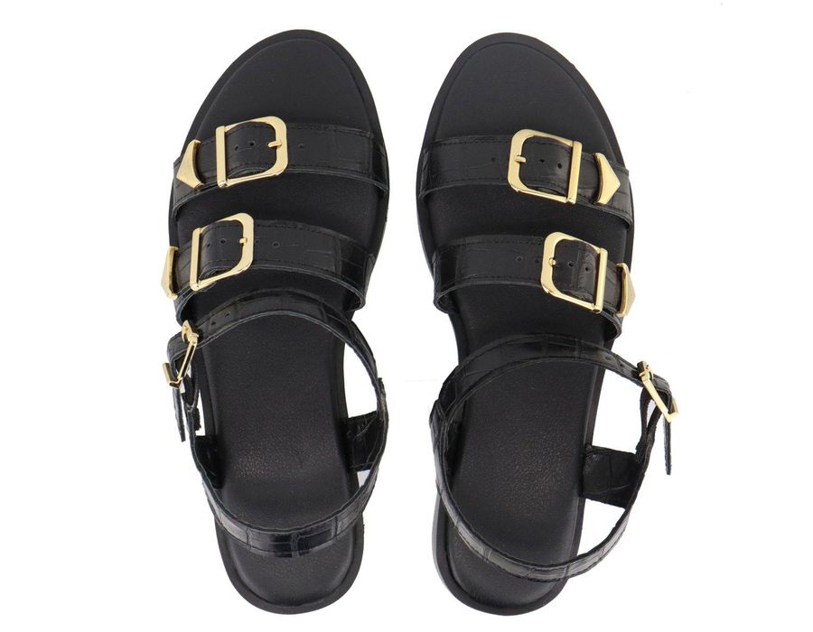 Rasteira Ju Preta | KUENTO SHOES